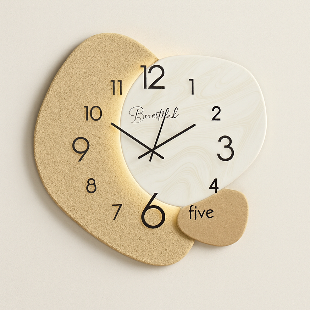 Nordic Wall Clock for Peaceful Timekeeping
