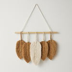 Macrame Leaf Wall Art for Bohemian Warmth