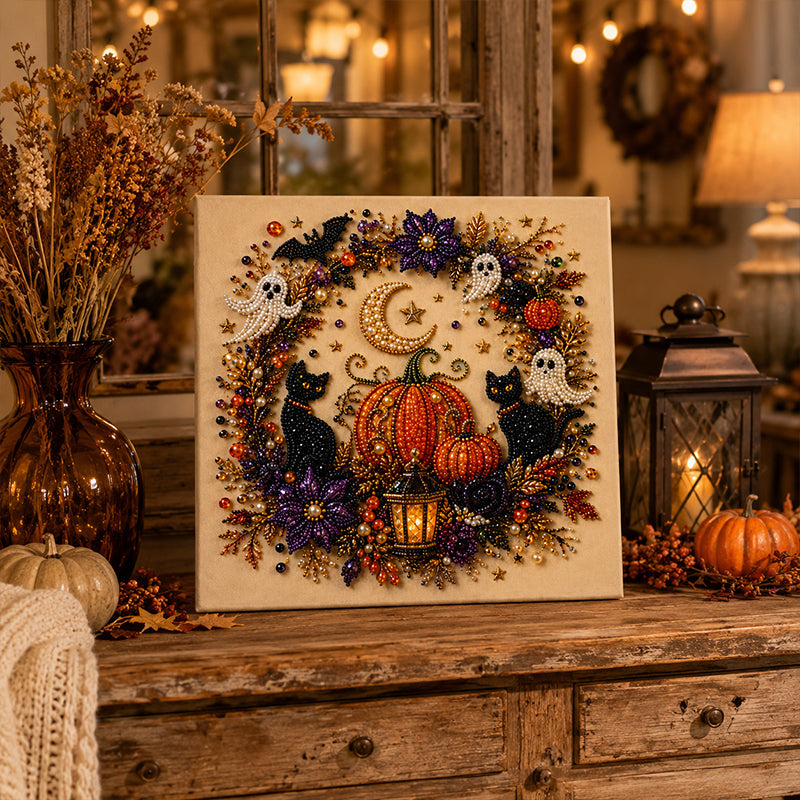 Halloween Bead Art Set For Festive Decor