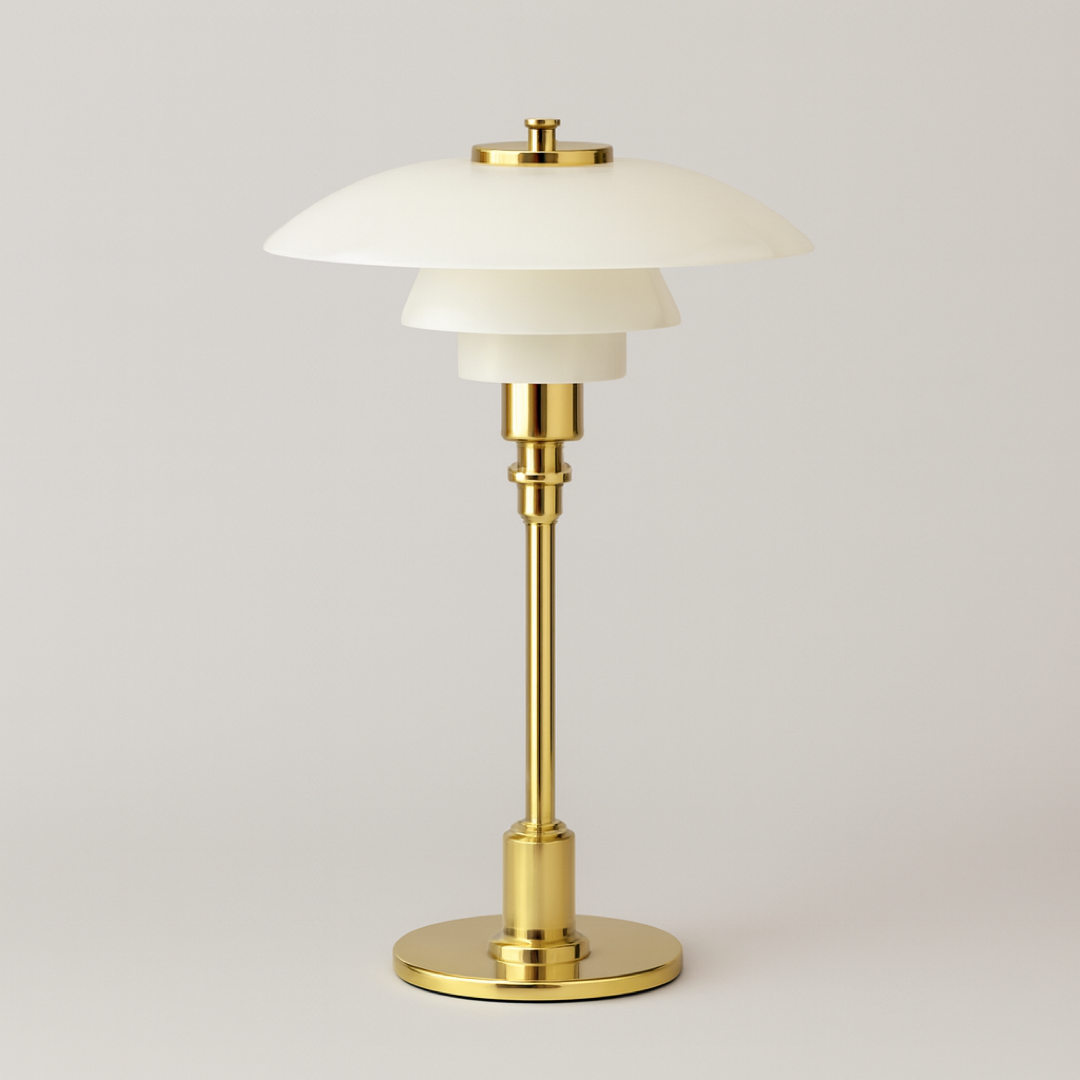 Sculptural Table Lamp For Artful Illumination