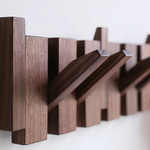 Piano Key Wall Rack for Clutter-Free Entryways