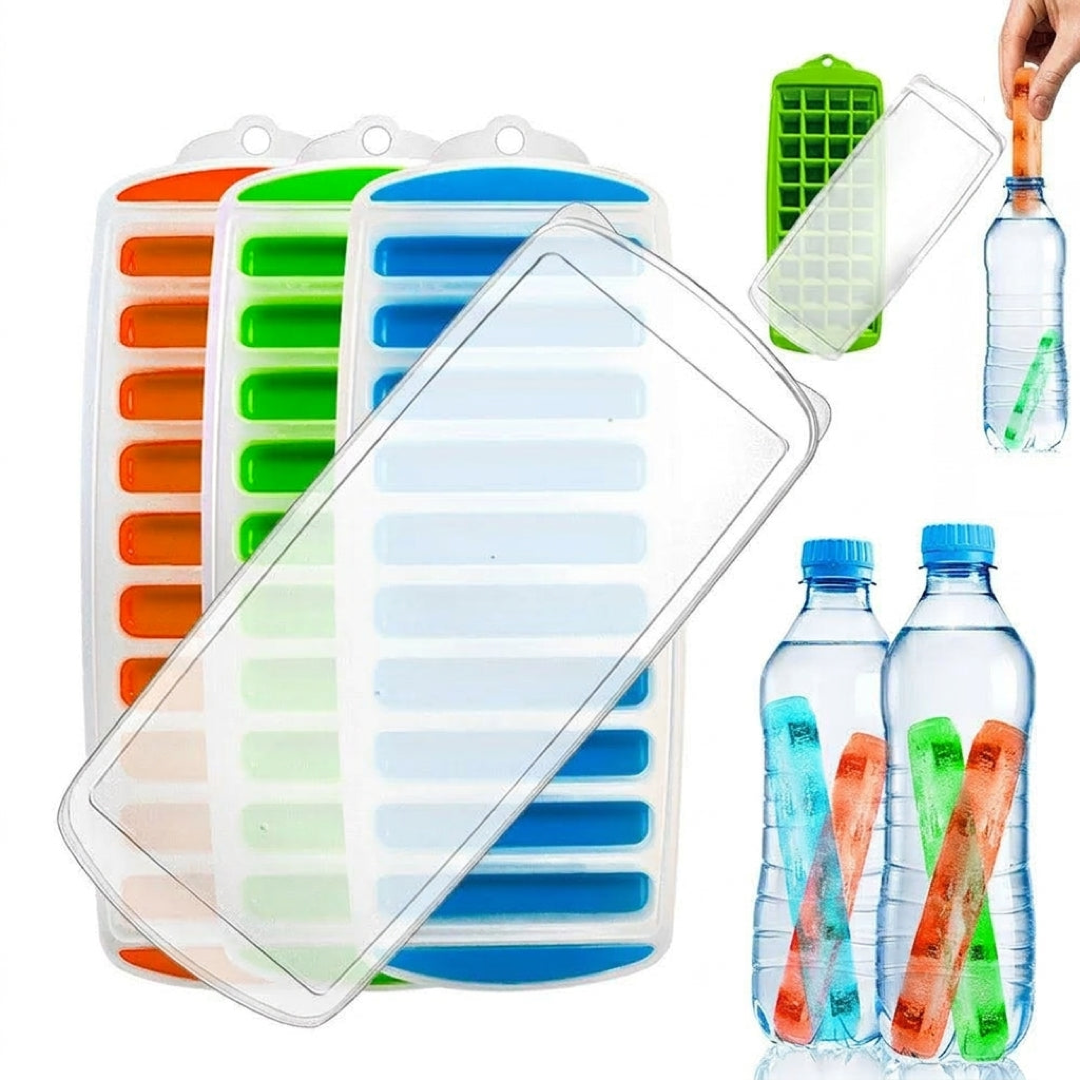 Silicone Ice Stick Tray for Bottle-Friendly Chilling