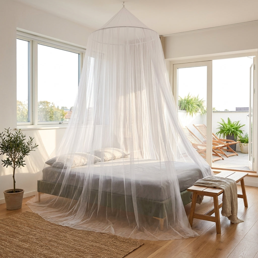 Foldable Mosquito Net for Peaceful Sleep