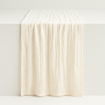 Cotton Gauze Table Runner for Effortless Elegance