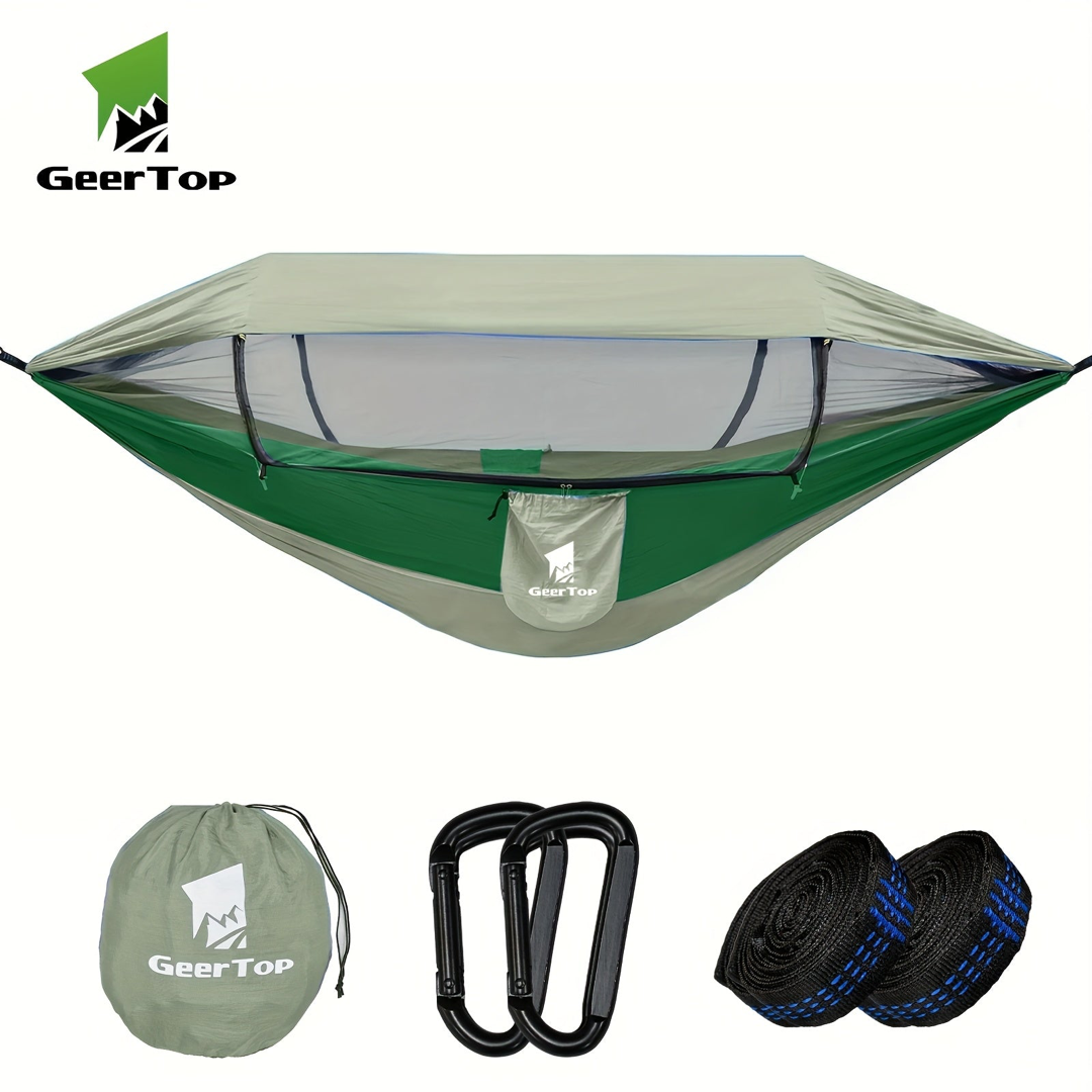 All-Weather Camping Hammock for Protected Rest