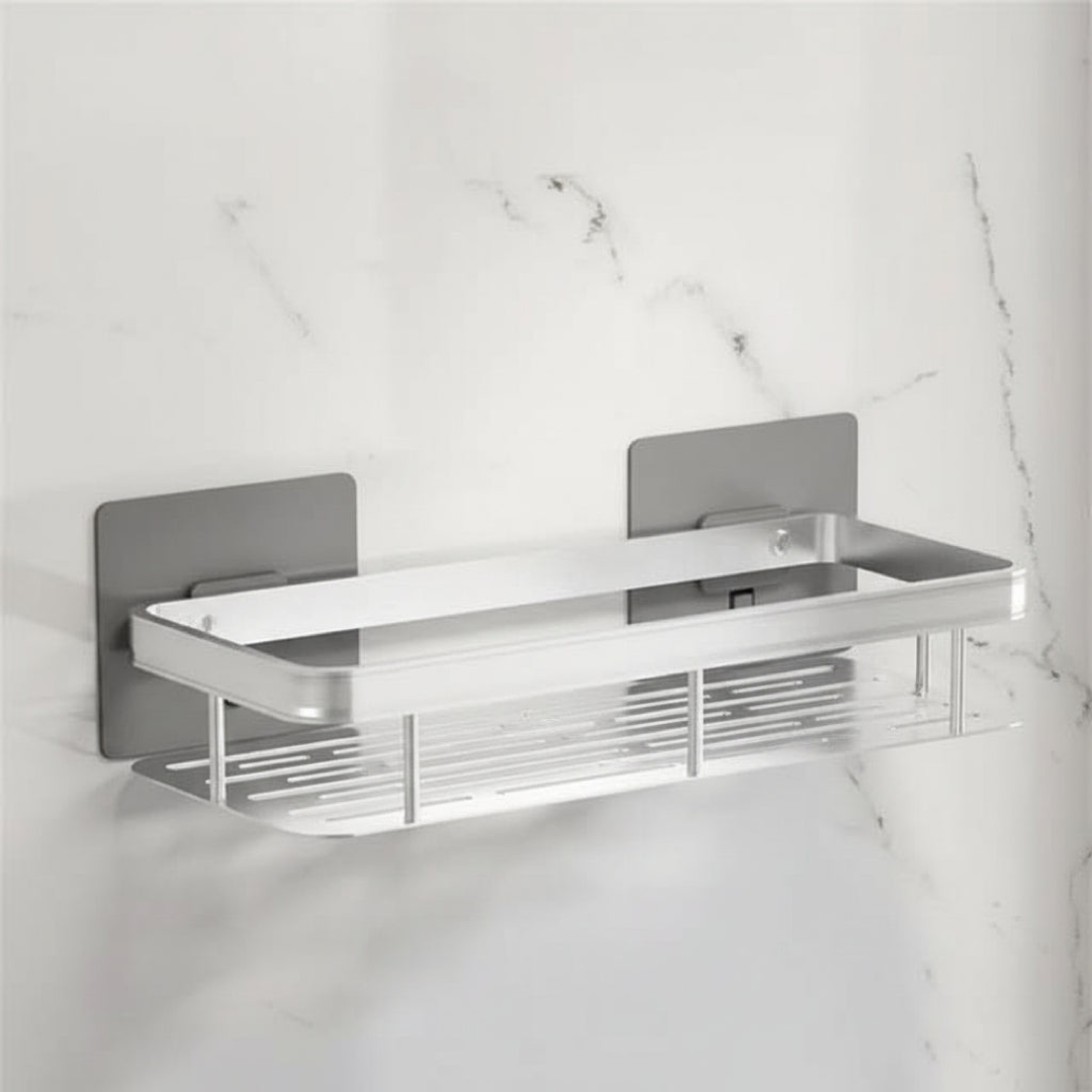 Wall-Mounted Bathroom Shelf for Clutter-Free Counters