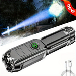 Zoom Beam Flashlight for Light Anywhere