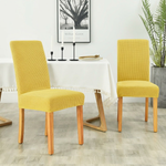 Stretch Velvet Chair Covers for a Tailored Fit