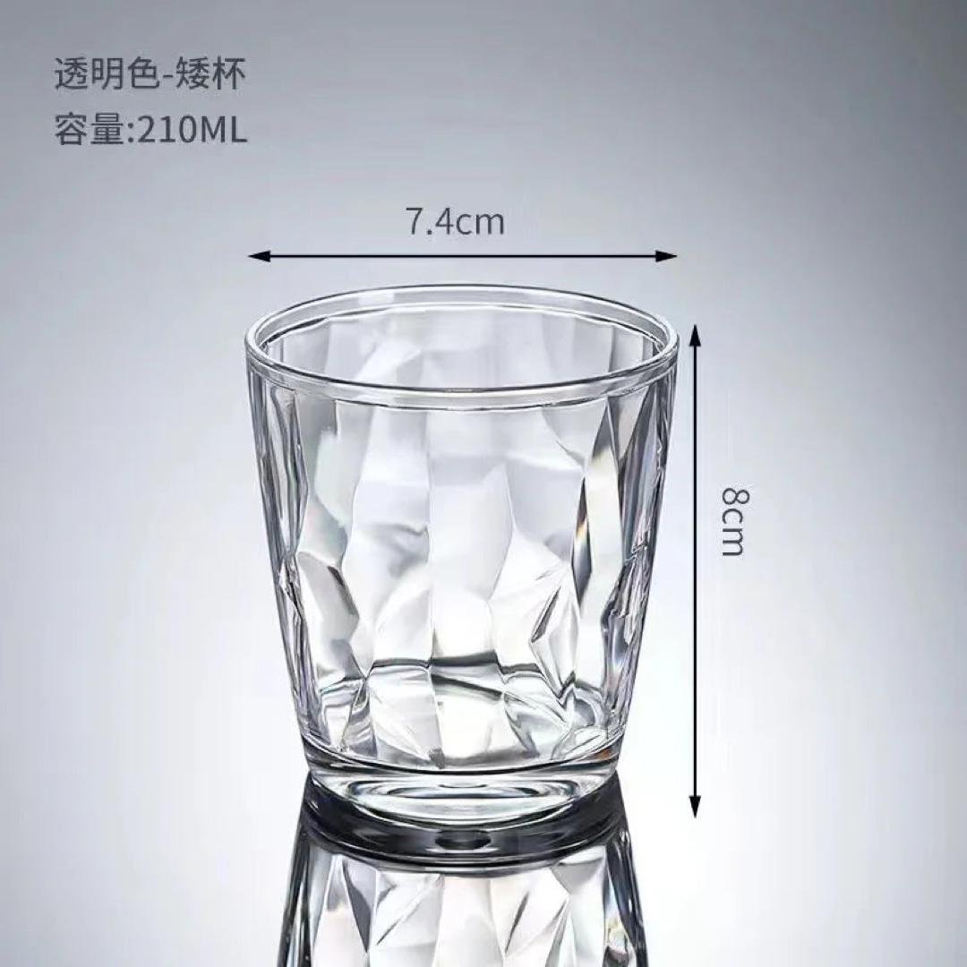 Crystal-Clear Tumblers for Worry-Free Sips