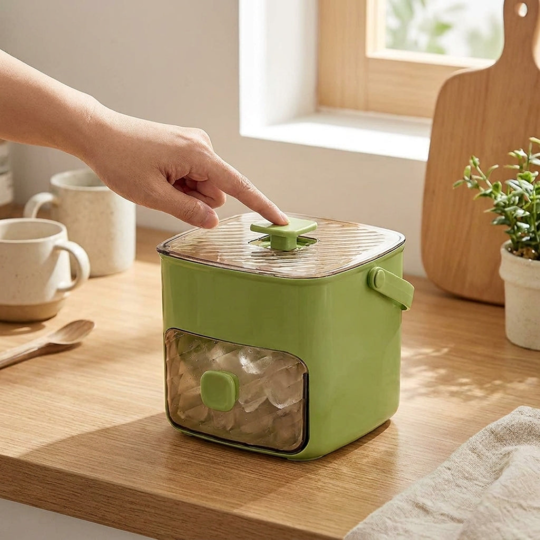 Carry-Ready Ice Maker for Fresh Ice Anywhere