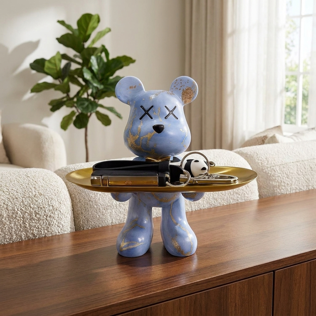 Graffiti Bear Catchall Keeps Essentials Handy