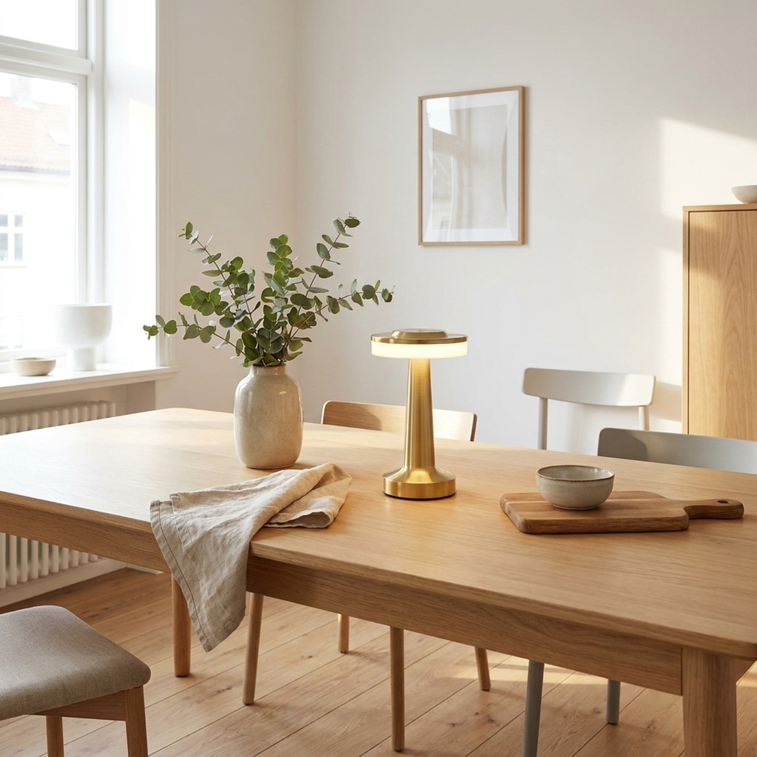 Cordless Mushroom Lamp for Effortless Ambience