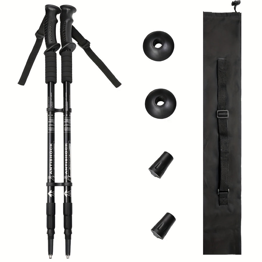 Adjustable Trekking Poles for Steady Footing