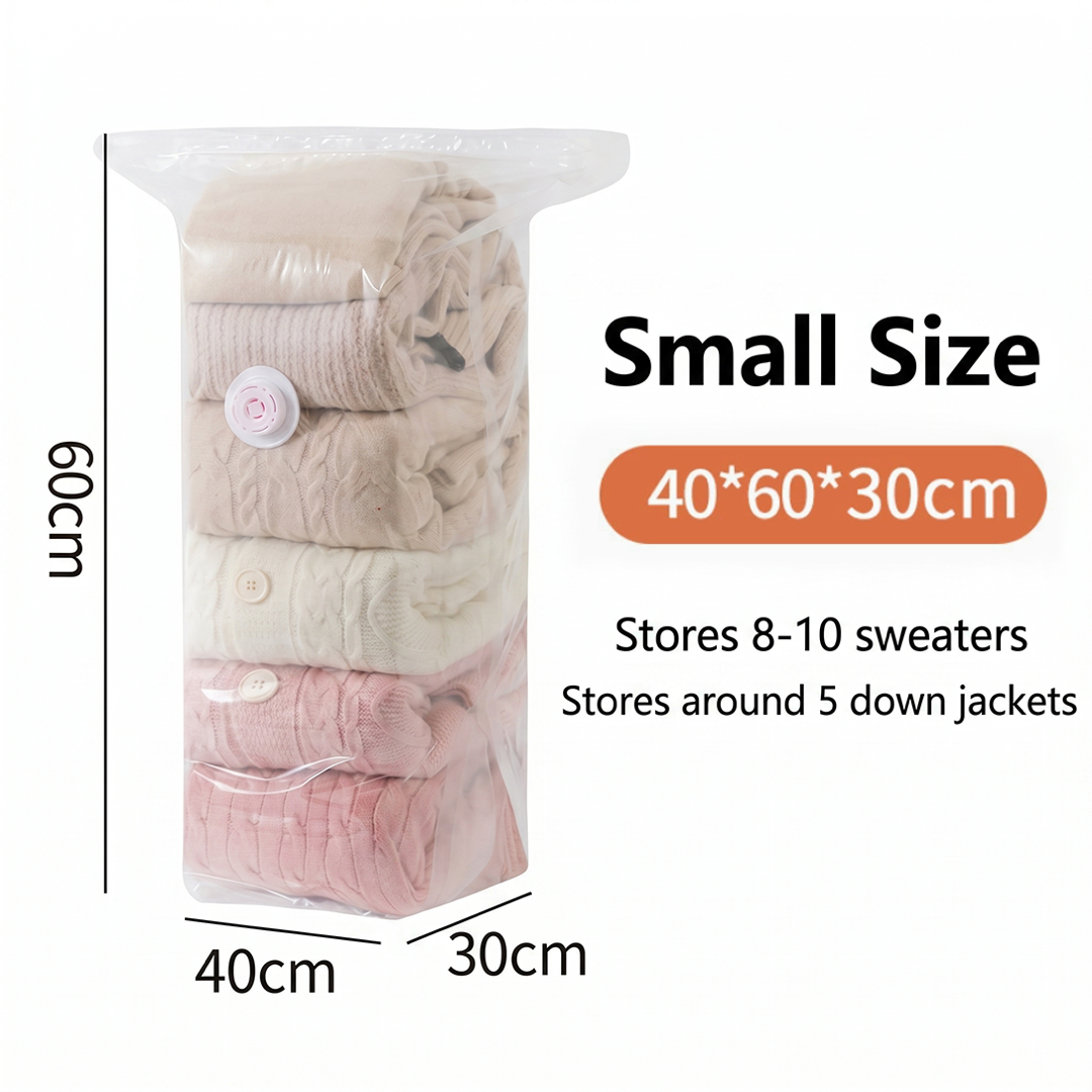 Roll-Up Storage Bag for More Closet Space