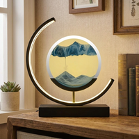 Flowing Sand Lamp – Calming Light in Motion