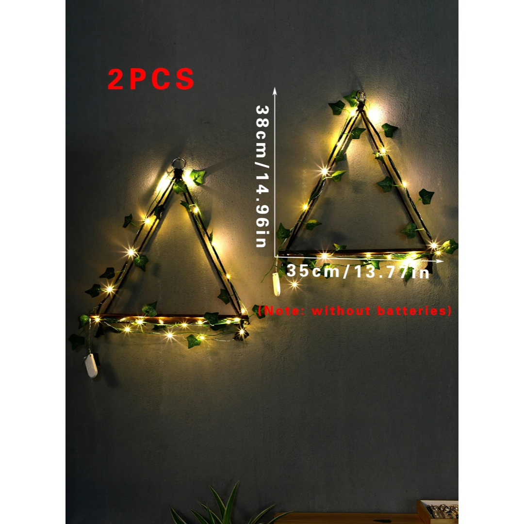 Botanical LED Hanging Shelf for Warm Displays