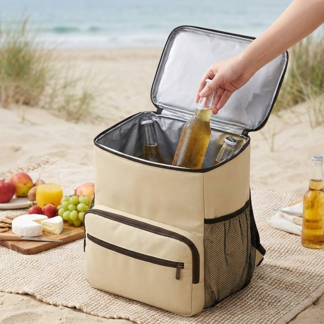 Leakproof Cooler Backpack for Chilled Adventures