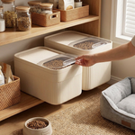 Airtight Pet Food Bin for Lasting Freshness