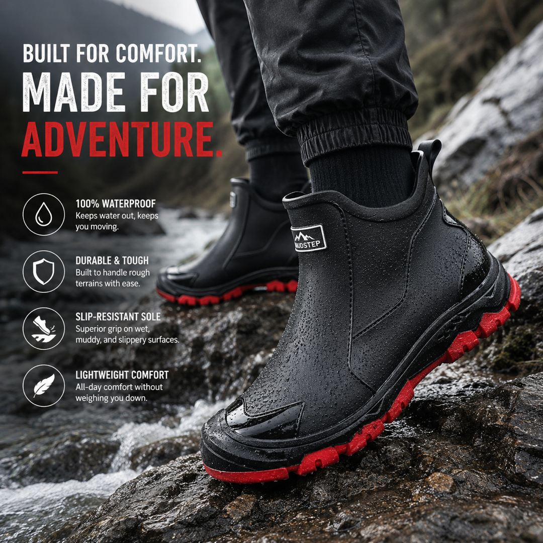 All-Weather Outdoor Boots For Muddy Terrain