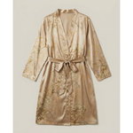 Floral Satin Robe for Effortless At-Home Comfort