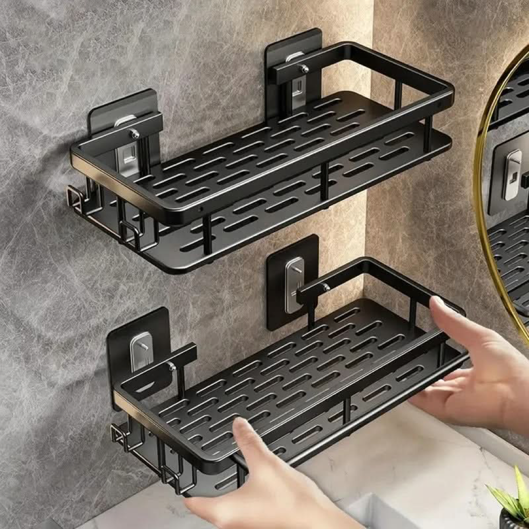 Wall-Mounted Bathroom Shelf for Clutter-Free Counters