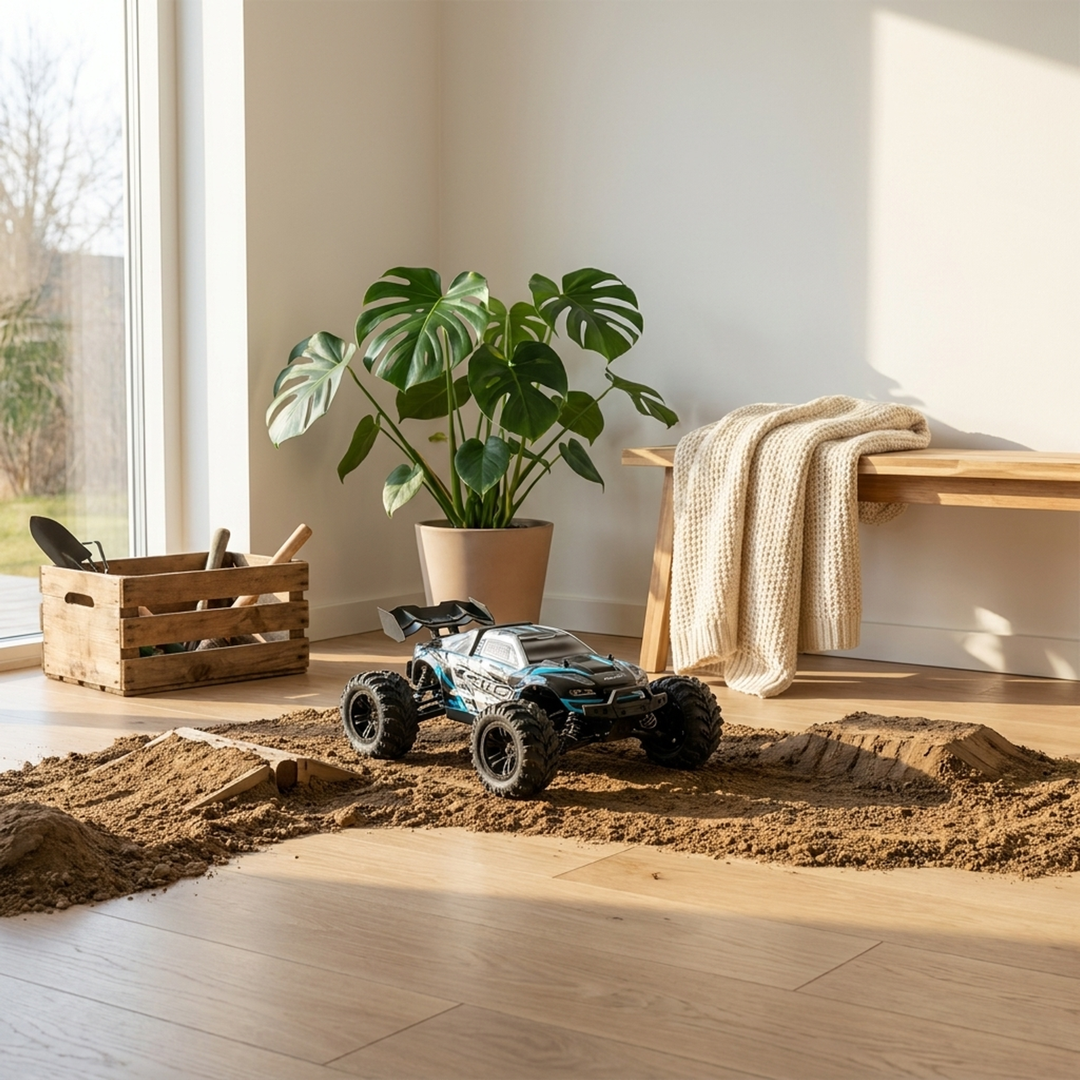 All-Wheel Drive RC Truck for Rugged Play