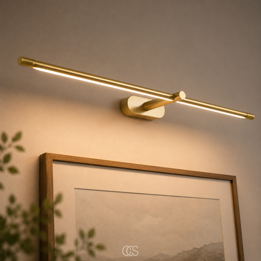 Dual-Tone LED Wall Sconce for Warm Ambience