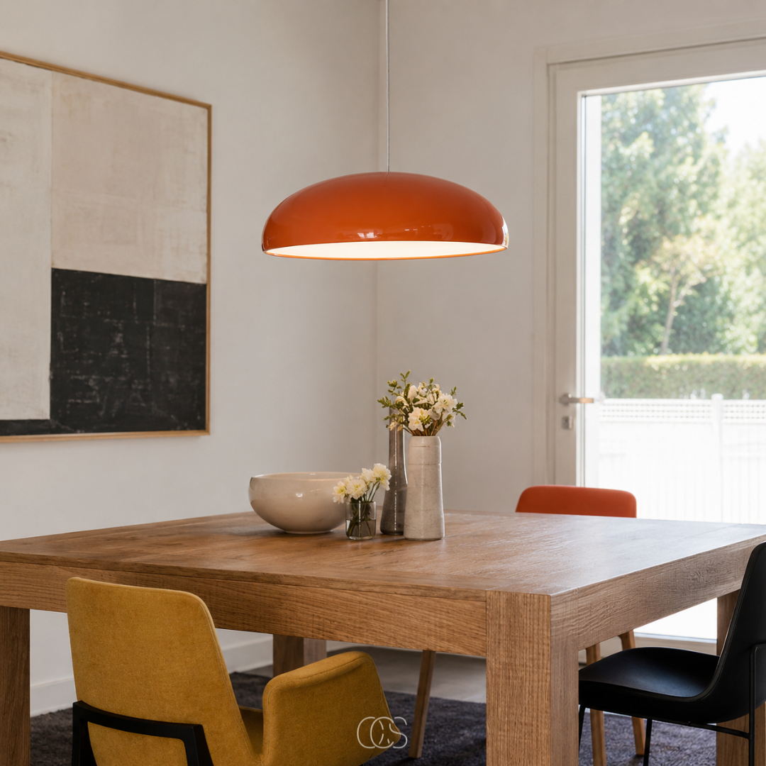 Retro Glass Pendant Light for Inviting Ambience