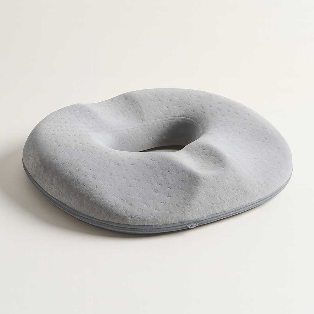 Contoured Memory Foam Seat Cushion with Washable Cover