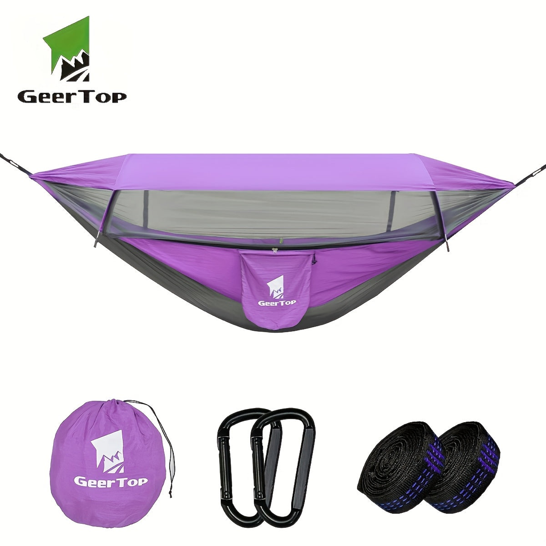 All-Weather Camping Hammock for Protected Rest
