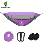 All-Weather Camping Hammock for Protected Rest