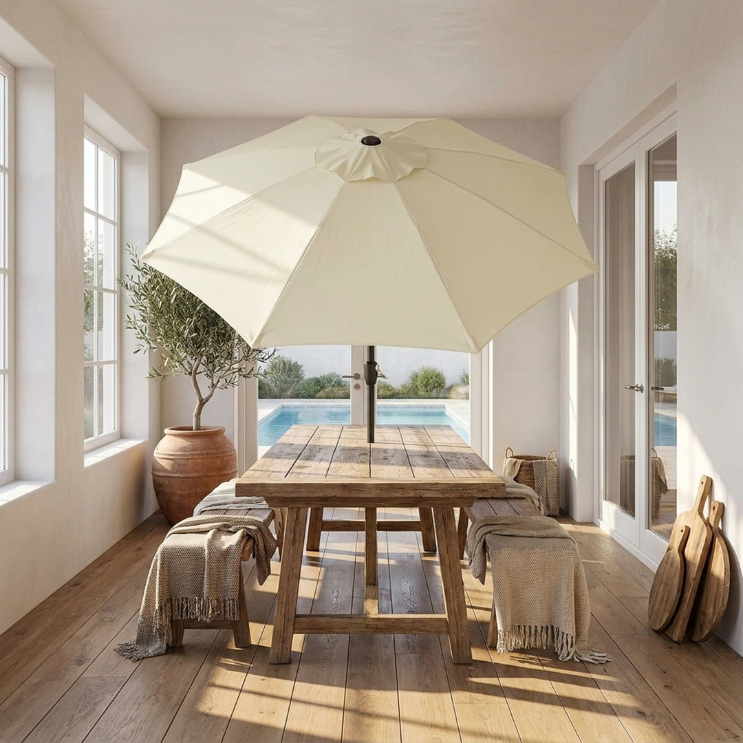 Ventilated Patio Umbrella Canopy – Easy Refresh