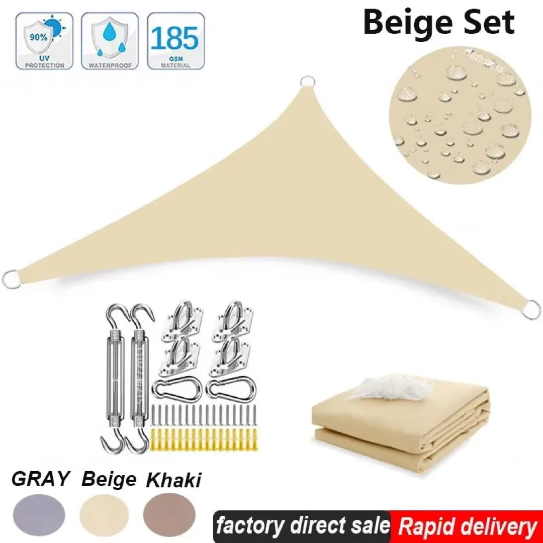 Waterproof Shade Sail for Cooler Outdoor Living