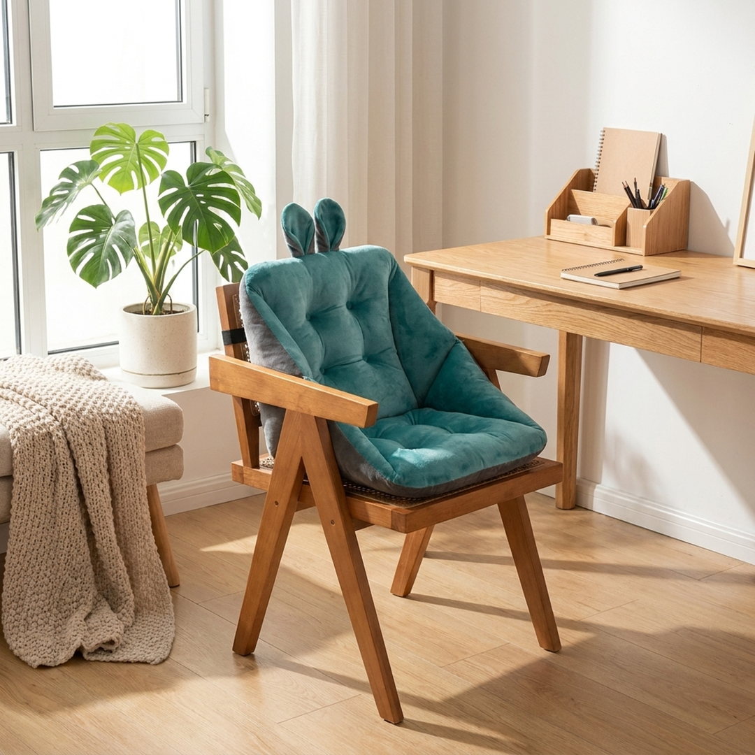 Ergonomic Memory Foam Seat Cushion for Long Sitting