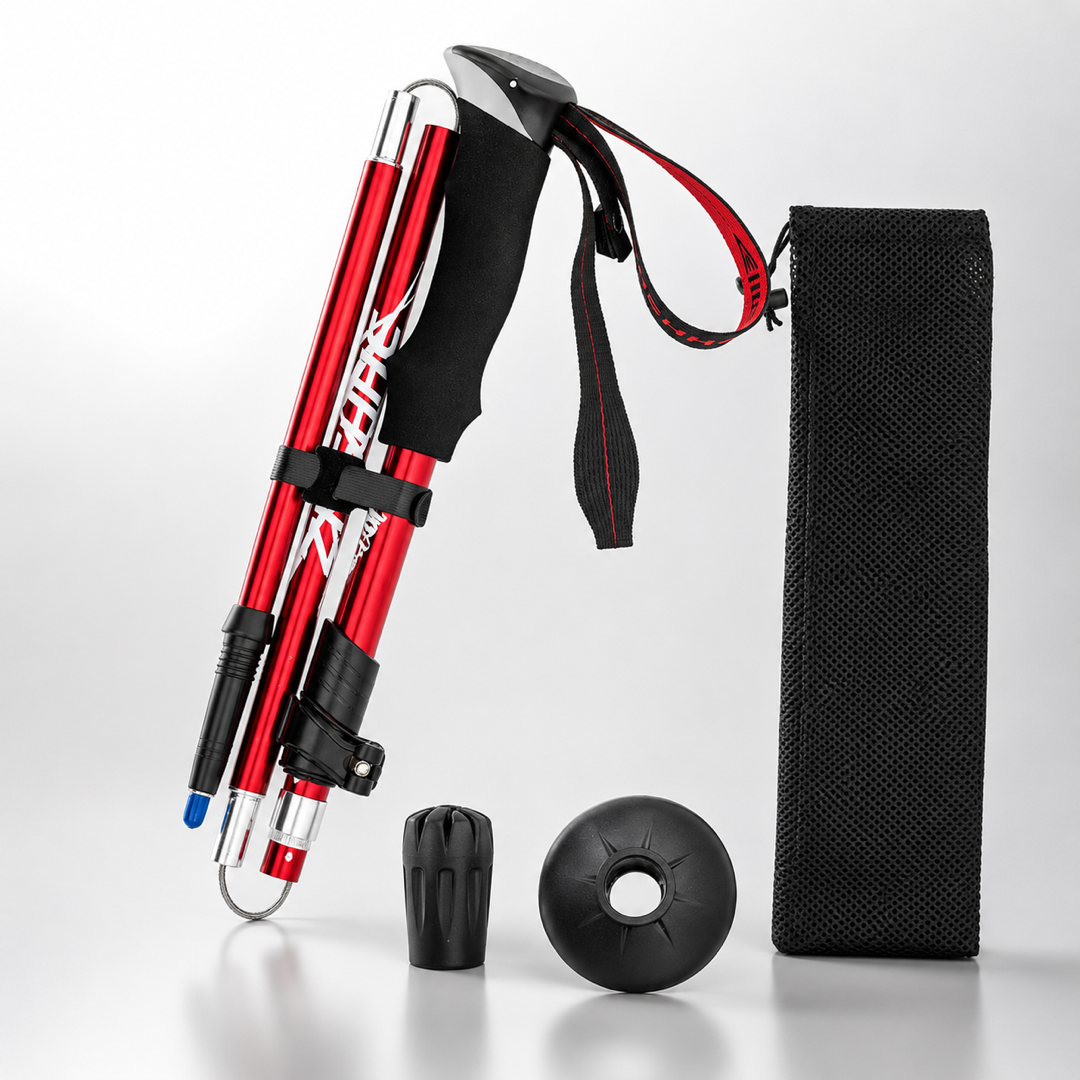 Foldable Trekking Poles for Steady Support