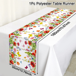 Tulip Fairy Table Runner for Cheerful Dining