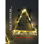 Botanical LED Hanging Shelf for Warm Displays