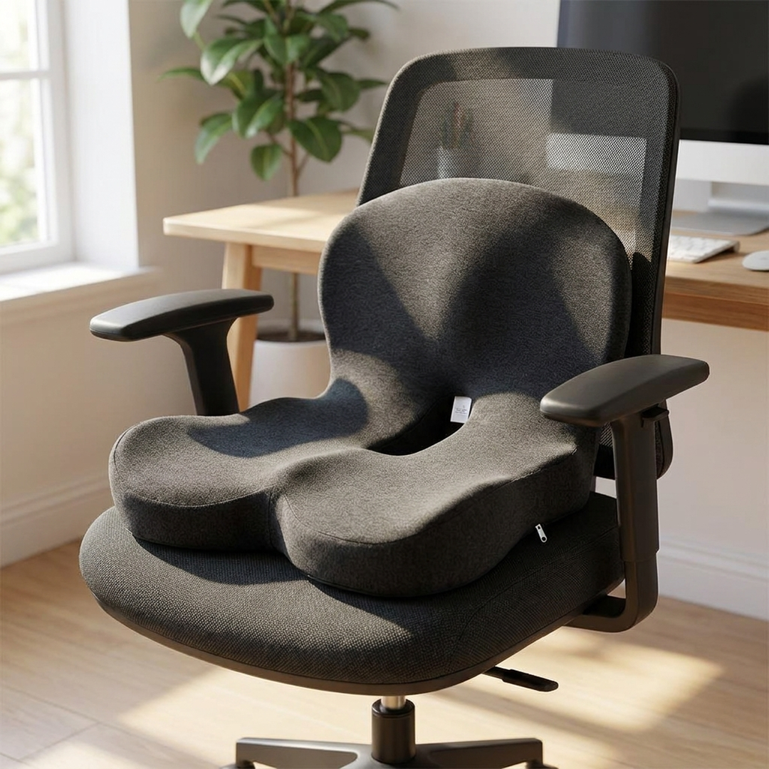 Contoured Memory Foam Support Pillow