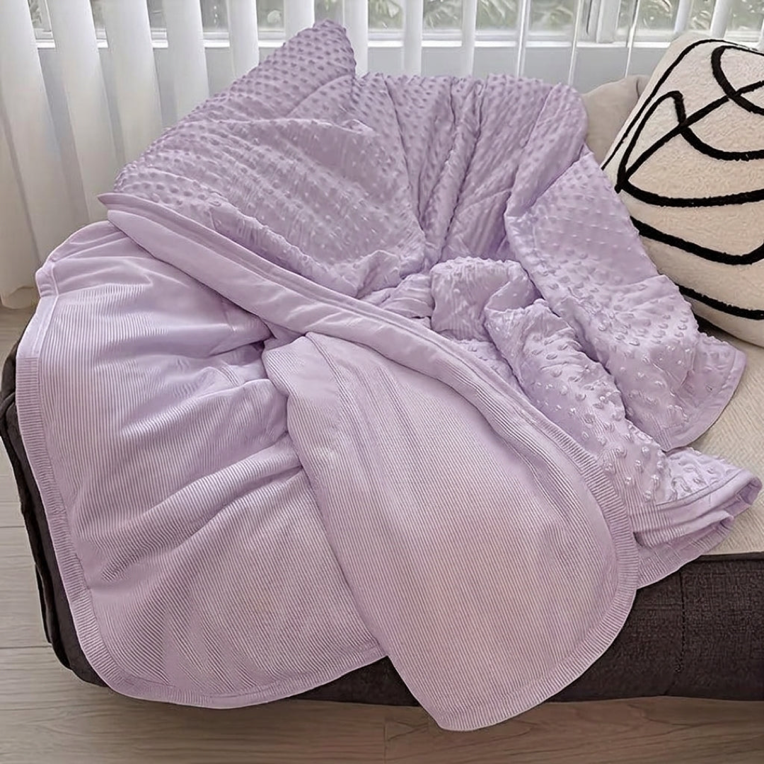 Breathable Cooling Throw for Restful Comfort