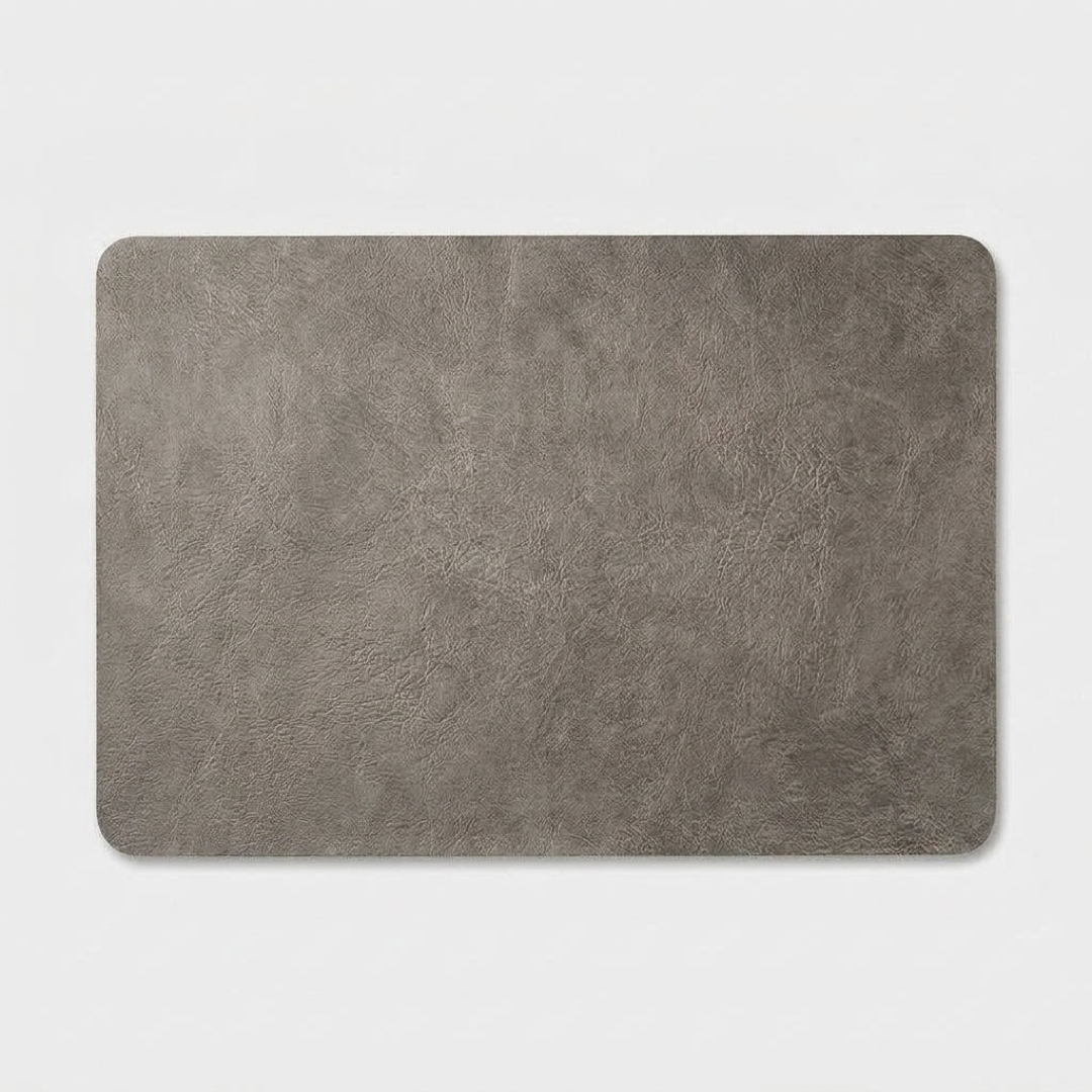Faux Leather Placemats for Heat and Spill Protection