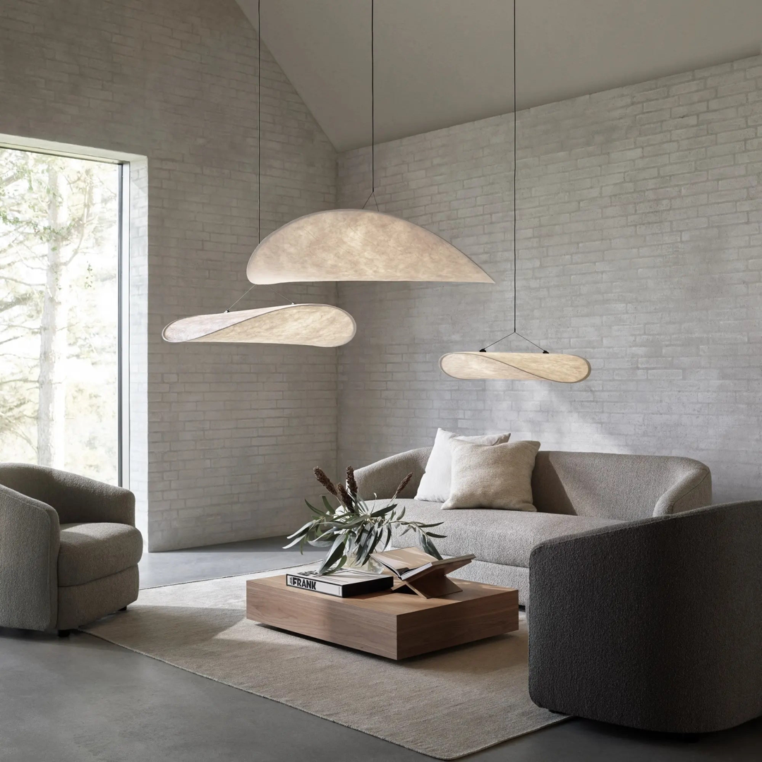 Cloud Fabric Pendant Light – Warm, Diffused Glow
