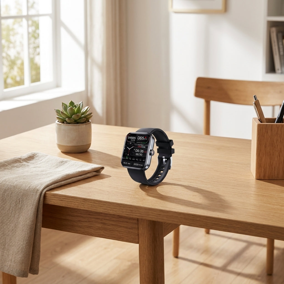 Wellness Smartwatch for Calls and Daily Tracking