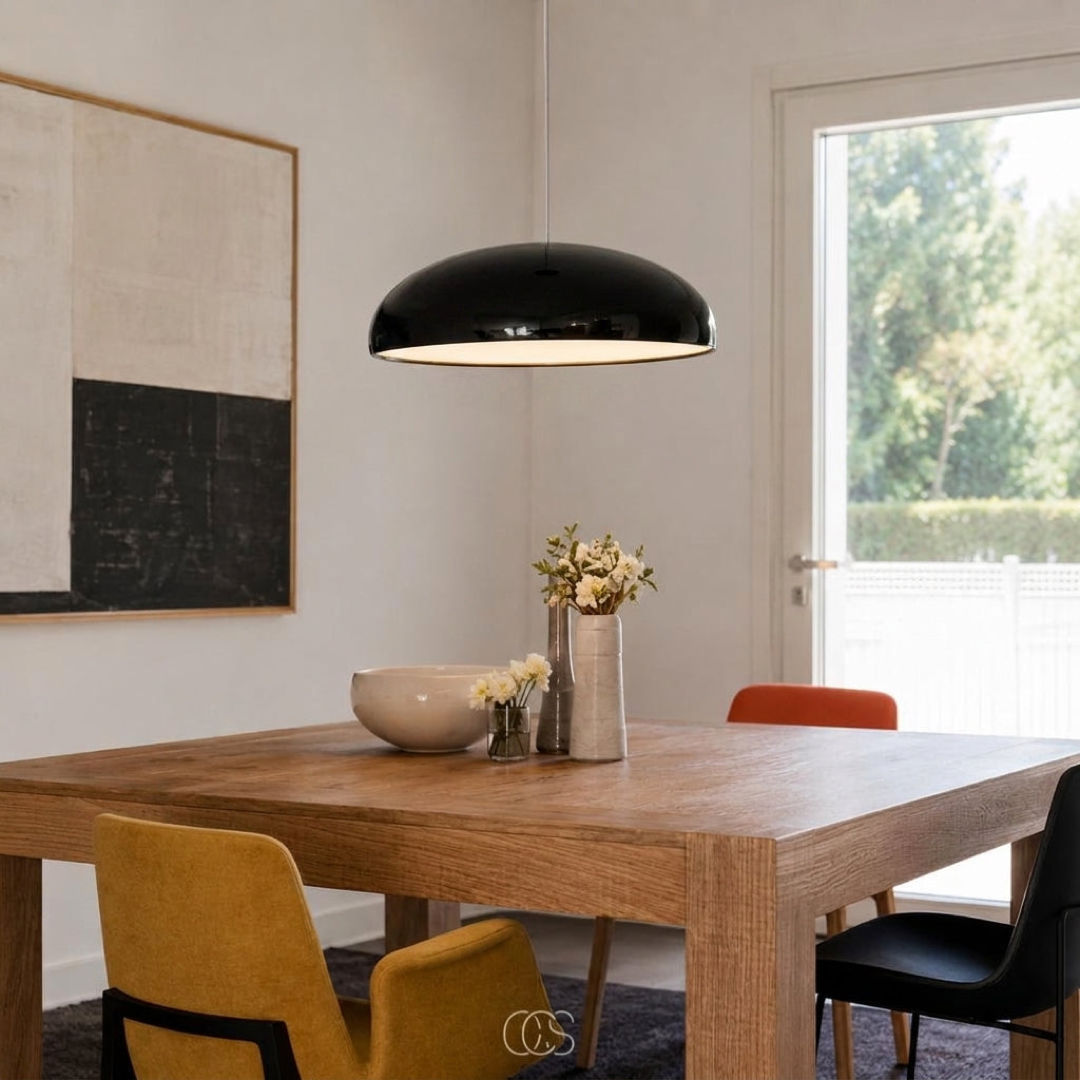 Retro Glass Pendant Light for Inviting Ambience