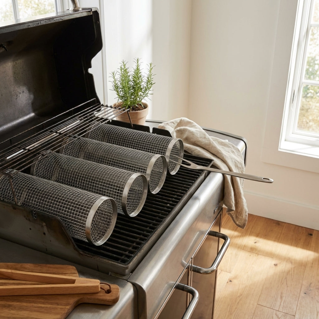 Stainless Steel Grill Tool for Even Cooking