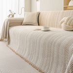 Chenille Sofa Cover for Pet-Proof Comfort