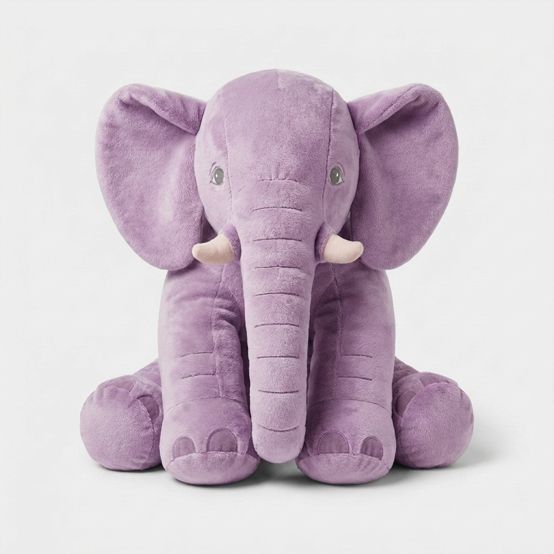 Soft Elephant Companion for Restful Moments