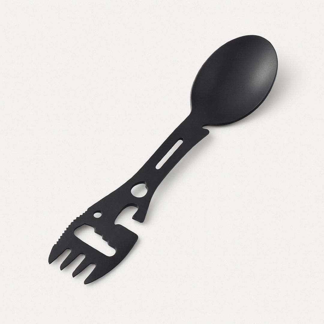 Camping Multi-Tool Spork for Clutter-Free Meals