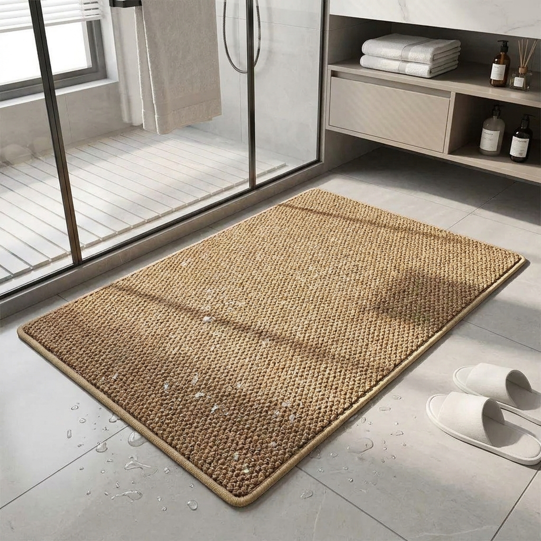 Geometric Doormat for Cleaner, Drier Entryways