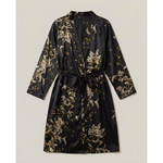 Floral Satin Robe for Effortless At-Home Comfort