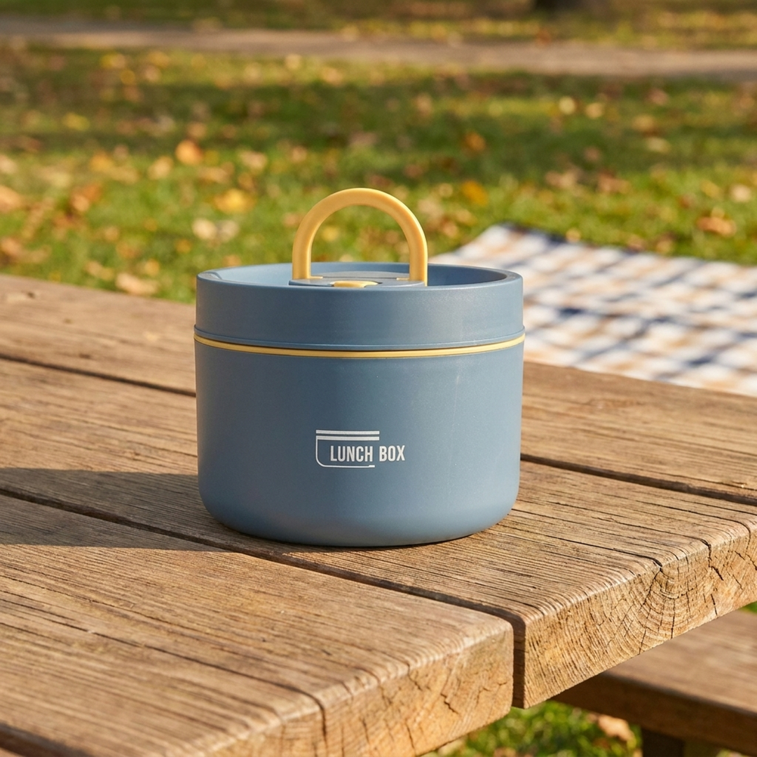 Stackable Insulated Lunch Box for Warm Meals